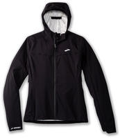 Brooks 221608_001, Brooks High Point Waterproof Damen Funktionsjacke, schwarz...