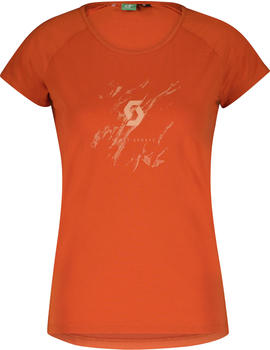 Scott Defined Dri Short-Sleeve Women's Shirt (403188) braze orange