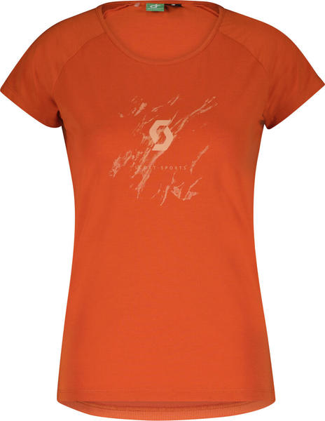 Scott Defined Dri Short-Sleeve Women's Shirt (403188) braze orange