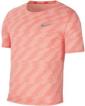 Nike Miler Future Fast Running Shirt (CU5457) bright crimson/reflectiv silver