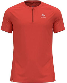 Odlo Axalp Trail 1/2 Zip short sleeves Shirt (313902) firelight