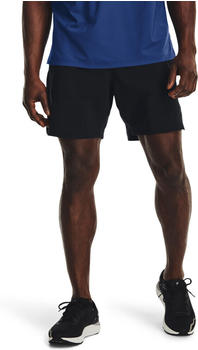 Under Armour Men's UA Launch Elite 2-in-1 7'' Shorts black/team orange/reflective
