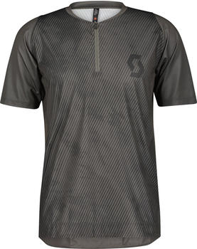 Scott Trail Vertic Zip Short-Sleeve Men's Shirt (289421) dark grey/black