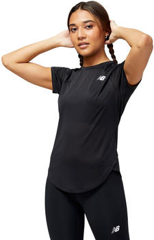 New Balance Accelerate Short Sleeve Top (WT23222) Women black