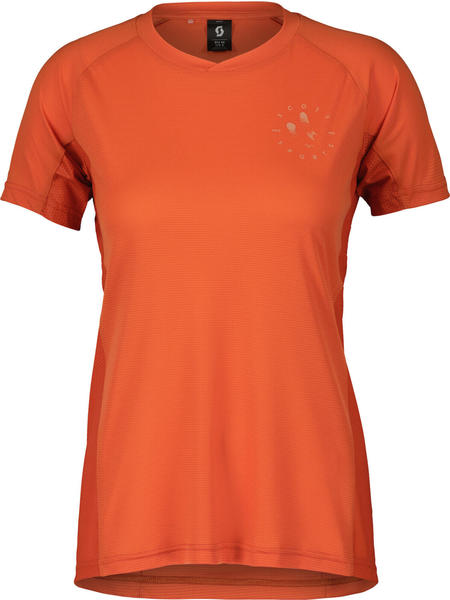 Scott Sports Scott Trail Flow Pro Short-Sleeve Women's Shirt (403116) braze orange