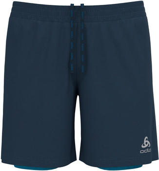 Odlo 2-in-1 Easy Run 7'' (322592) blue wing teal