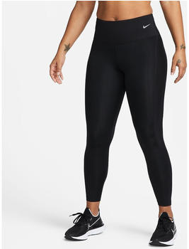 Nike Fast 7/8-Lauf-Leggings mit mittelhohem Bund und Taschen für Damen schwarz/reflective silver