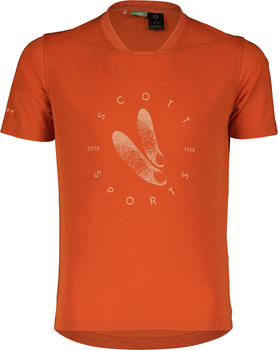 Scott Trail Flow 20 Dri Short-Sleeve Junior Shirt (403960) braze orange