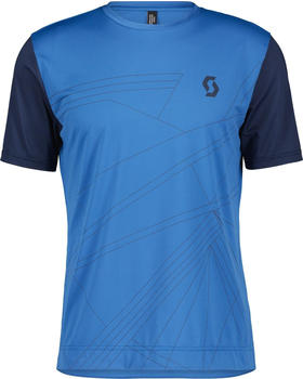 Scott Sports Scott Trail Flow Short-Sleeve Men's Shirt (289417) storm blue/midnight blue