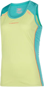 La Sportiva Tracer Tank W green banana/lagoon