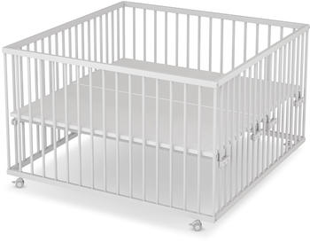 Sämann Laufgitter 120x120 cm Premium weiß