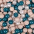 Selonis Laufstall mit Korb und 100 Bälle
