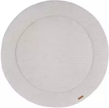 baby's only Krabbeldecke rund Sense Kieselgrau Ø90 cm