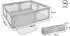 Moby-System Laufgitter faltbar 200x160cm, PVC-Netz, grau (KOJEC SZARY 1.6)