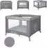 Lorelli Sunny Reise-Laufstall, faltbar, mit Matratze und Tragetasche, grau