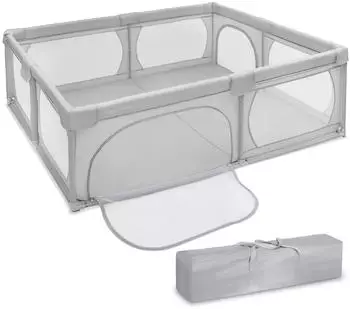 Moby-System Faltbares Laufgitter 200x140cm, rutschfest, wasserdicht (KOJEC SZARY 1.4)