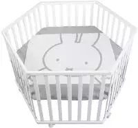 Roba 0232WES210-A, Roba Laufgitter 6-eckig Miffy (103.50 x 118.50 x 72.50 cm)