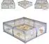 Moni GameZone Laufstall klappbar, grau, 180x200cm (9.311025.13.47.08)