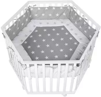 Roba Laufgitter 6-eckig - Cosiplay Little Stars Wei&szlig;