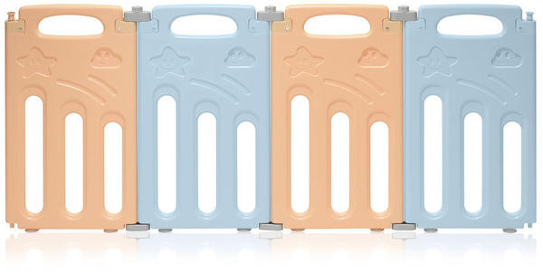 Baby Vivo Zusatzpaket für Laufgitter aus Kunststoff Faltbar/Klappbar Luna