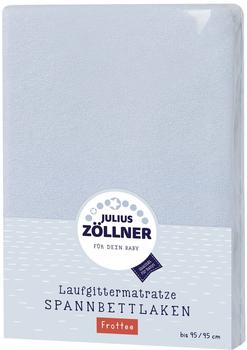 Julius Zöllner Spannbetttuch für Laufgittermatratze Hallblau