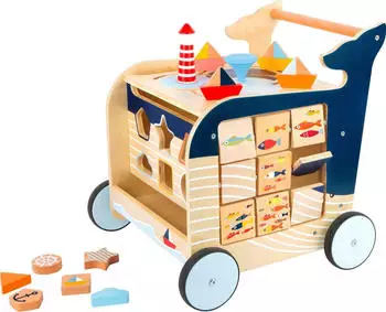 Small Foot Design Lauflernwagen Wal (11608)