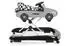 Cangaroo Cabrio Lauflernwagen 2-in-1 Auto-Design, höhenverstellbar, grau/schwarz