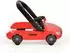 Cangaroo Cabrio Lauflernwagen 2-in-1 höhenverstellbar mit Licht, rot/schwarz