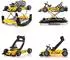 Chipolino Car Racer 4in1 Lauflernwagen, verstellbar, gelb (PRRC02105YE)