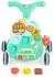 Moni Lauflernwagen 2 in 1 mit Musikfunktion und Spieltisch, türkis (110837)