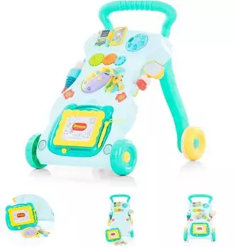 Chipolino Funny Lauflernwagen mit Spielcenter, mint (MIK02004FNM)
