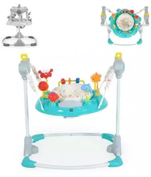 Moni Hopser Vista Lauflernwagen mit Spielcenter, Musik, Licht, MP3-Anschluss