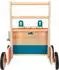 Small Foot Design Lauflernwagen Feuerwehr, Holz, mehrfarbig (12540)