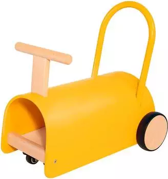 Pinolino Enzo Lauflernwagen Holz, gelb (238431)
