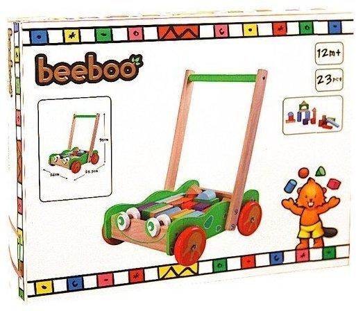 Beeboo Laufwagen mit Bauklötzen
