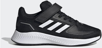 Adidas Runfalcon 2.0 Kids Velcro core black/cloud white/silver metallic