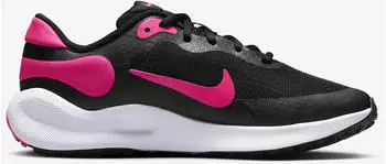 Nike Revolution 7 Big Kids black/white/hyper pink