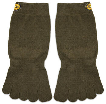 Vibram Hohe Unisex-Socken Blend Crew S18C01 grün 42-45