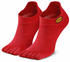 Vibram Niedrige Unisex Socken Athletic No Show S18N04 rot 34-37