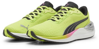 Puma Electrify Nitro 3 Laufschuhe neongr&uuml;n schwarz rosa-40