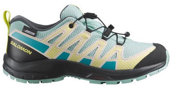 Salomon XA Pro V8 CSWP Junior Trailrunningschuhe grau