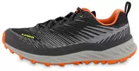 Lowa 310693-9055-8, Lowa Trail-Laufschuhe Fortux (Synthetik, Leichtigkeit) grau/flame