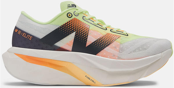 New Balance FuelCell SuperComp Elite v4 Women white/bleached lime glo/hot mango