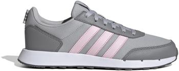 Adidas Run50s Sneaker grau zwei klar rosa grau drei