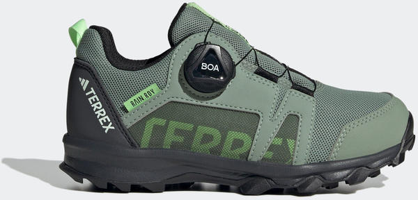 Adidas TERREX AGRAVIC BOA RAIN RDY Trailrunning Laufschuh wasserdicht grün