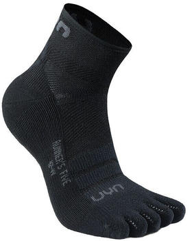 UYN Runner's Low Cut Lauf-Zehensocken Damen B000 schwarz 39-40