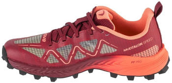 Inov-8 MudTalon Speed W 001147-BUCO-P-001 Laufschuhe dunkelrot