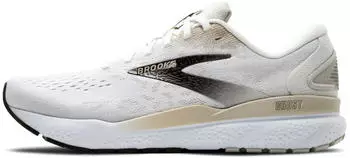 Brooks Ghost 16 Sneaker wei&szlig; creme pink