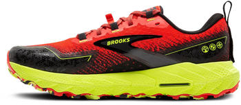 Brooks Cascadia 18 (110426-1D-656) cherry/lime/black