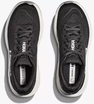 Hoka Rincon 4 black/white – Hoka Rincon 4 black/white: Leichtgewichtiger Trainingsschuh für Herren